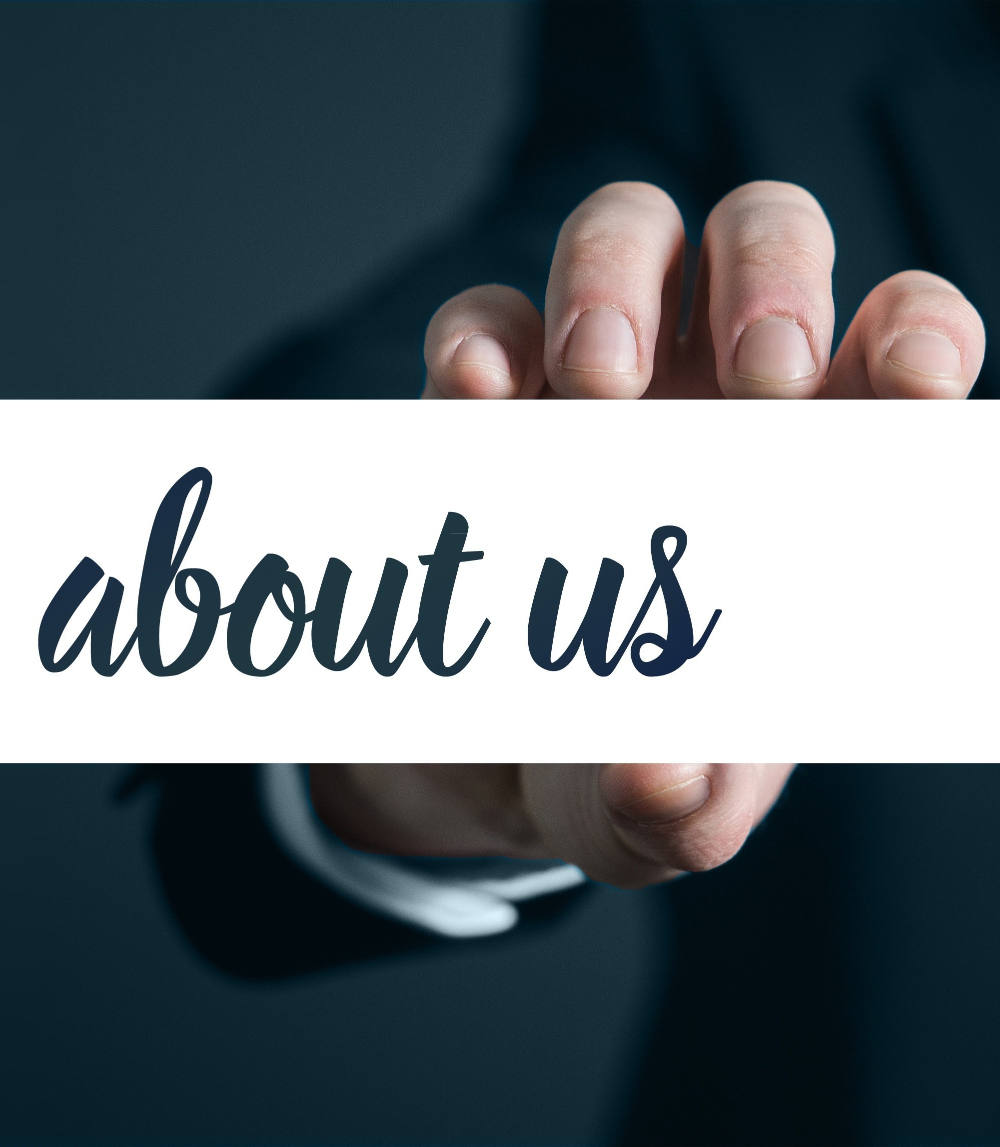 Imagen stock about us